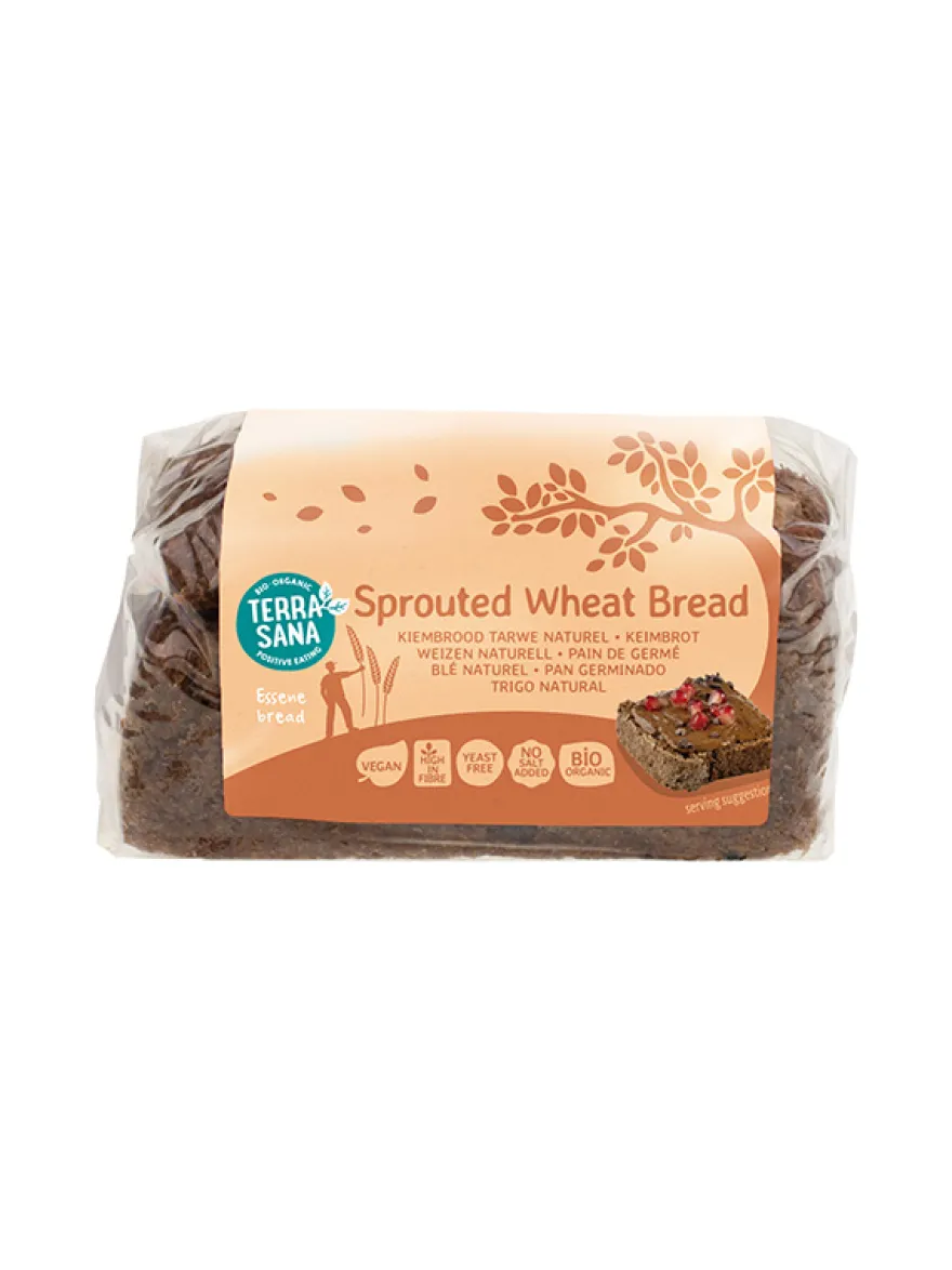 Terrasana Gekiemd Brood Naturel / Tarwe Bio (400 gr)