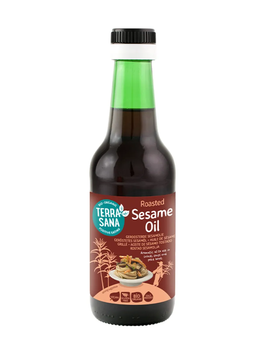 Terrasana Geroosterde Sesamolie Bio (250 ml)