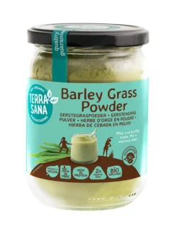 Terrasana Gerstegras Poeder In Glas Bio (130 gr)