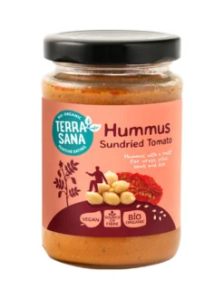 Terrasana Hummus Spread Zongedroogde Tomaat Bio (190 gr)