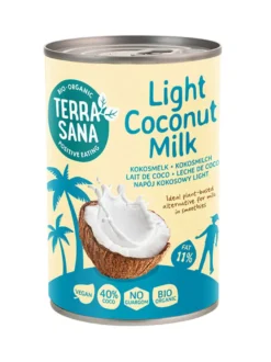 TerraSana Kokosmelk light 11% vet bio (400 ml)