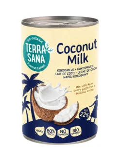Terrasana Kokosmelk 22% Vet Bio (400 ml)