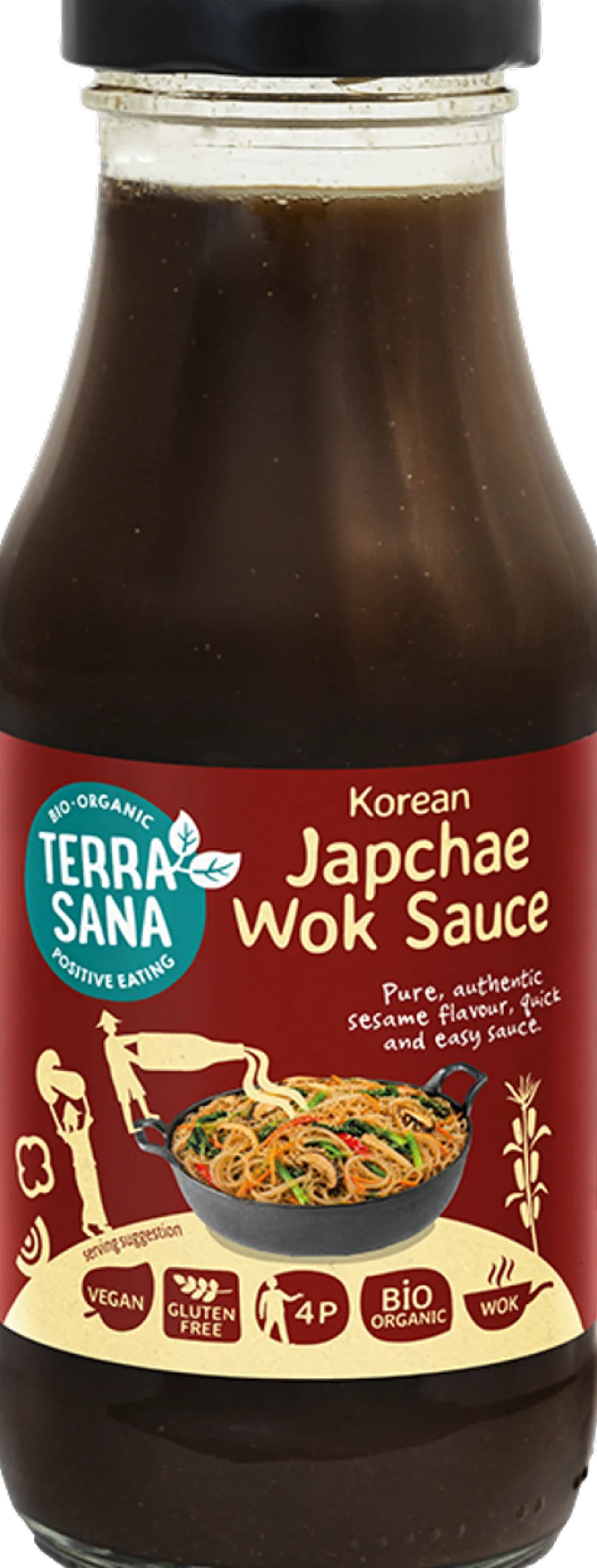 Terrasana Koreaanse Japchae Woksaus (240 ml)