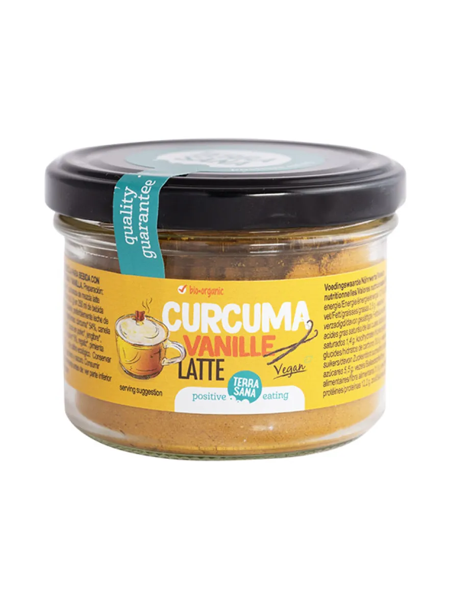 TerraSana Latte curcuma vanilla bio (70 gr)