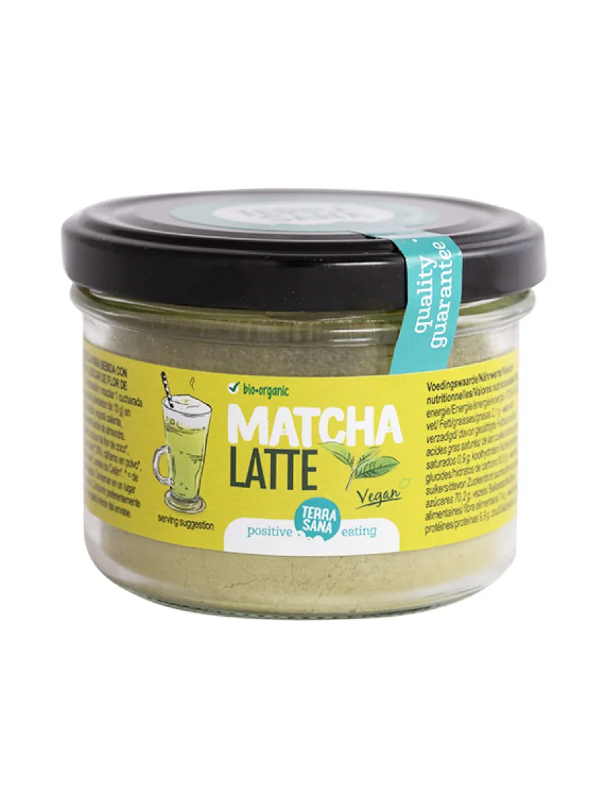 TerraSana Matcha latte gula java bio (120 gr)