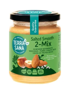 TerraSana 2 mix hazelnoot amandelpasta bio (250 gr)