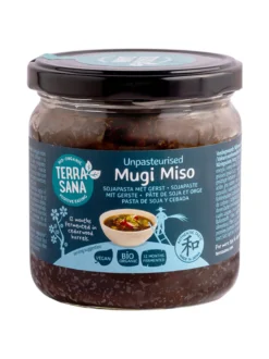 Terrasana Mugi Miso Ongepasteuriseerd Glas Bio (350 gr)