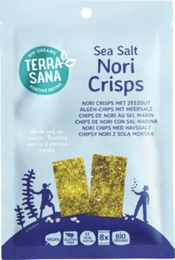 TerraSana Nori Crisps Zeezout (16 gr)