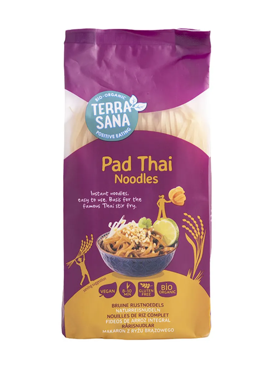 TerraSana Pad thai noodles van bruine ri (250 gr)