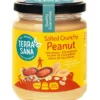 TerraSana Pindakaas crunchy met zeezout bio (250 gr)