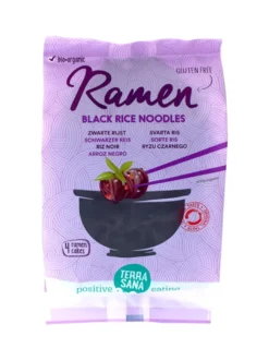 TerraSana Ramen zwarte rijst bio (280 gr)