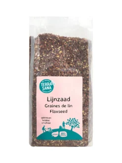 Terrasana Raw Lijnzaad Gebroken Bio (400 gr)