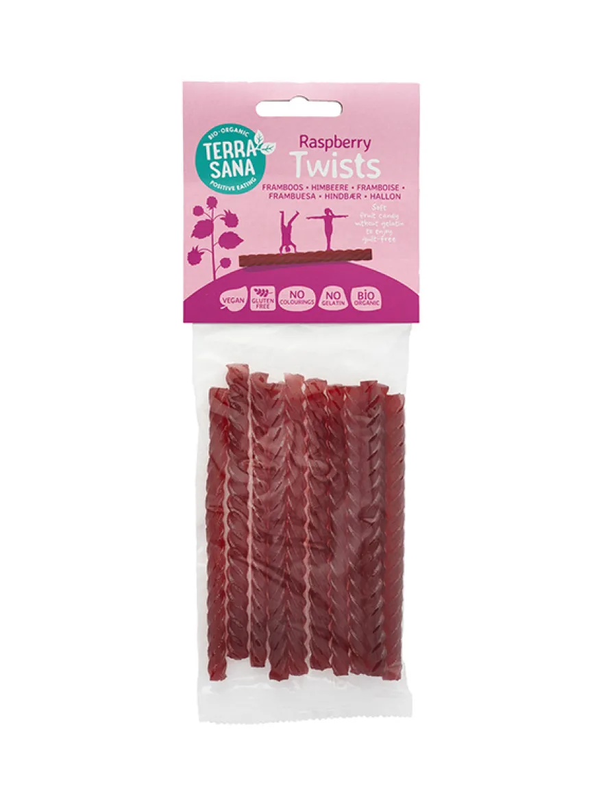 TerraSana Twists Dropkabels Framboos (75 gr)