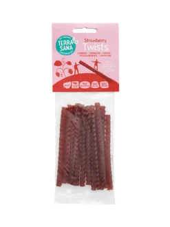 TerraSana Twists Dropkabels Aardbei (75 gr)