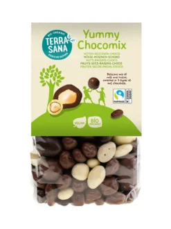 TerraSana Yummy chocomix noten rozijnen choco bio (200 gr)