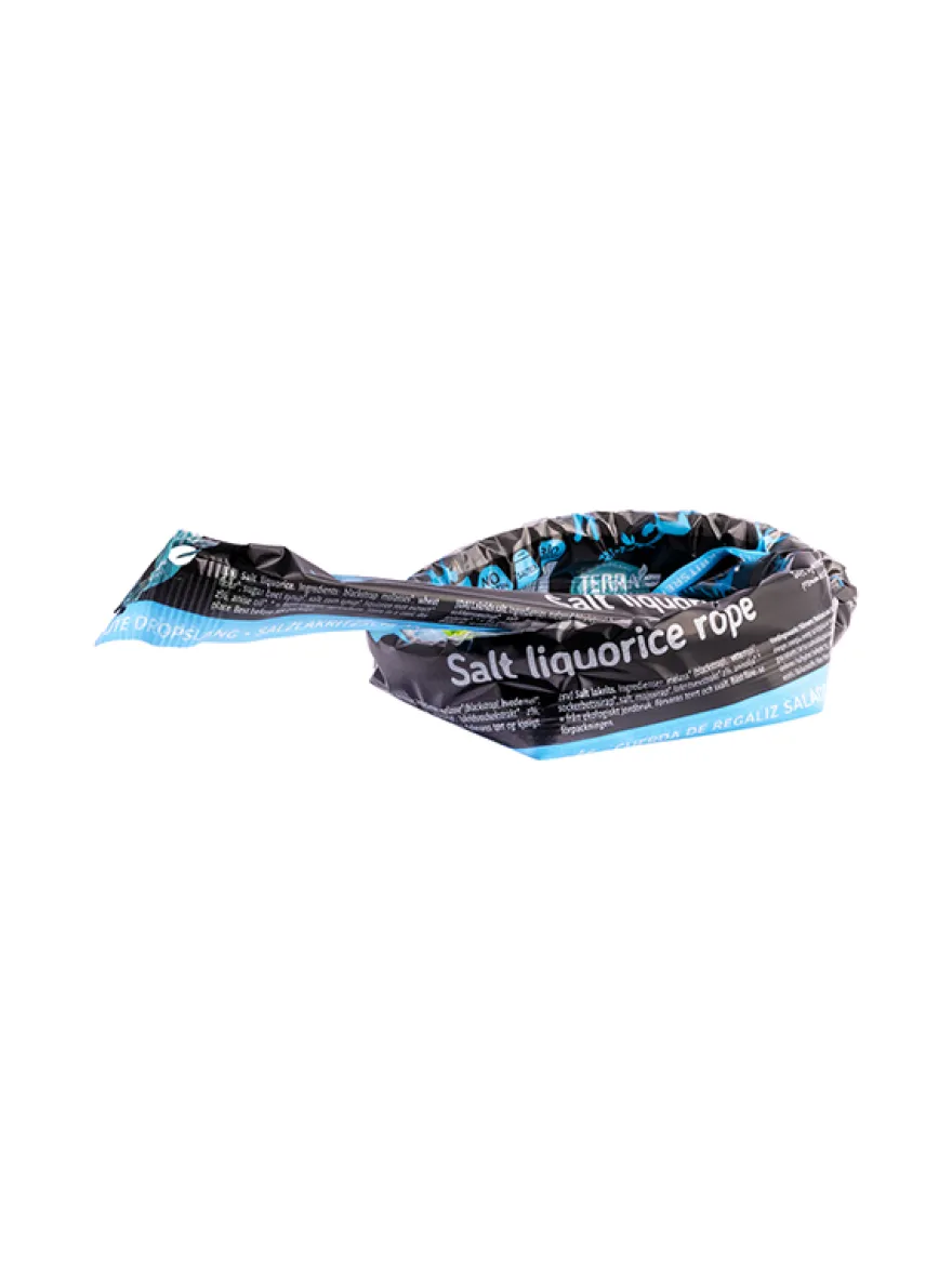 TerraSana Zoute dropslangen bio (56 gr)