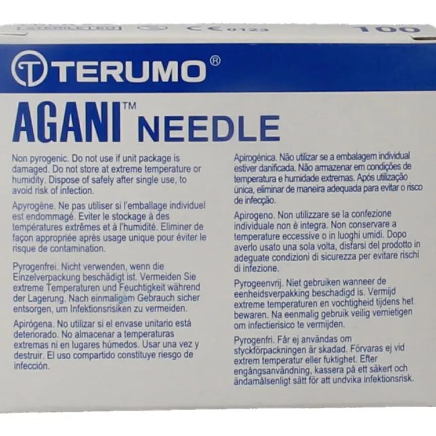Terumo Injectienaald 21G Groen 0.8 X 16 (100 stuks)