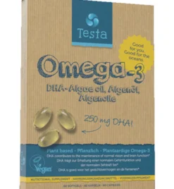 Testa Omega 3 Algenolie 250Mg Dha Vegan Nl/De/En (60 softgels)