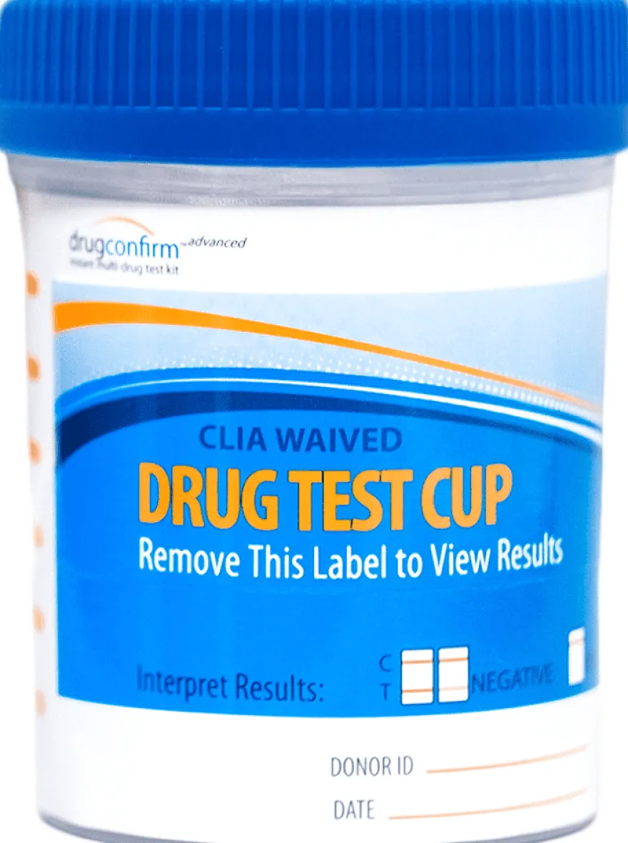 Testjezelf.nu Drug Test Cup + Anti Fraude Test (1 stuk)