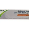 Teva Diclofenac 2,32% extra sterk (60 gr)