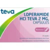 Teva Loperamide HCL 2 mg (10 capsules)