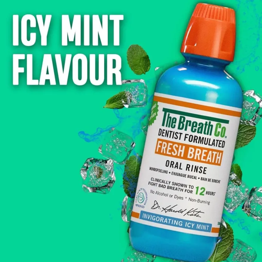 The Breath Co Mondwater Icy Mint (500 ml)