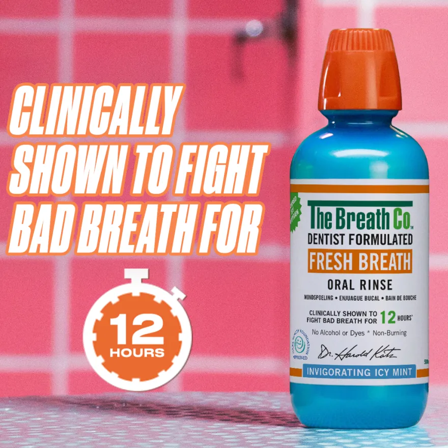 The Breath Co Mondwater Icy Mint (500 ml)