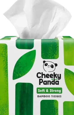 The Cheeky Panda Bamboe tissues kubus 3-laags (56 stuks)