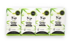 The Cheeky Panda Bamboo zakdoekjes (8 x 10 stuks)