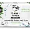 The Cheeky Panda Billendoekjes Bamboo (64 stuks)