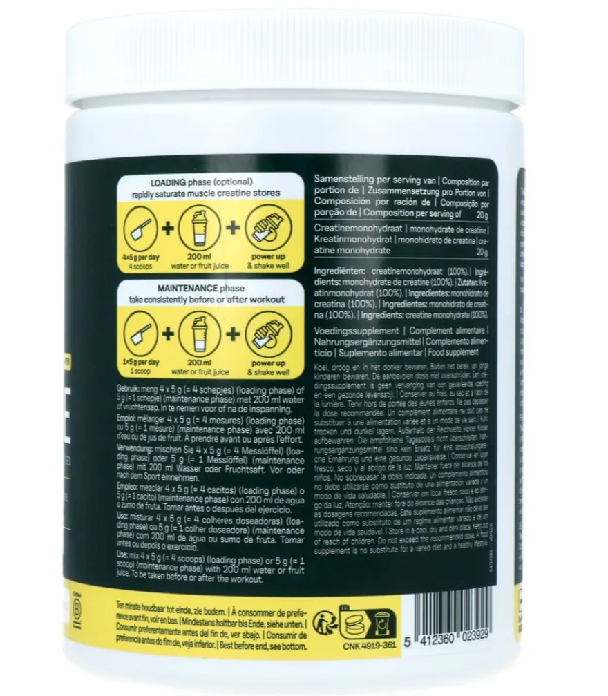 The Green Athlete Creatine Poeder (400 gr)