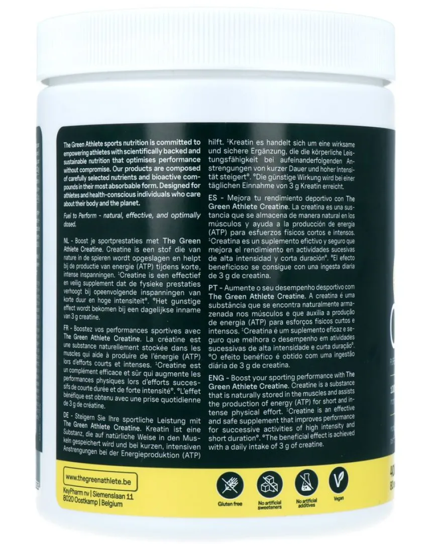 The Green Athlete Creatine Poeder (400 gr)