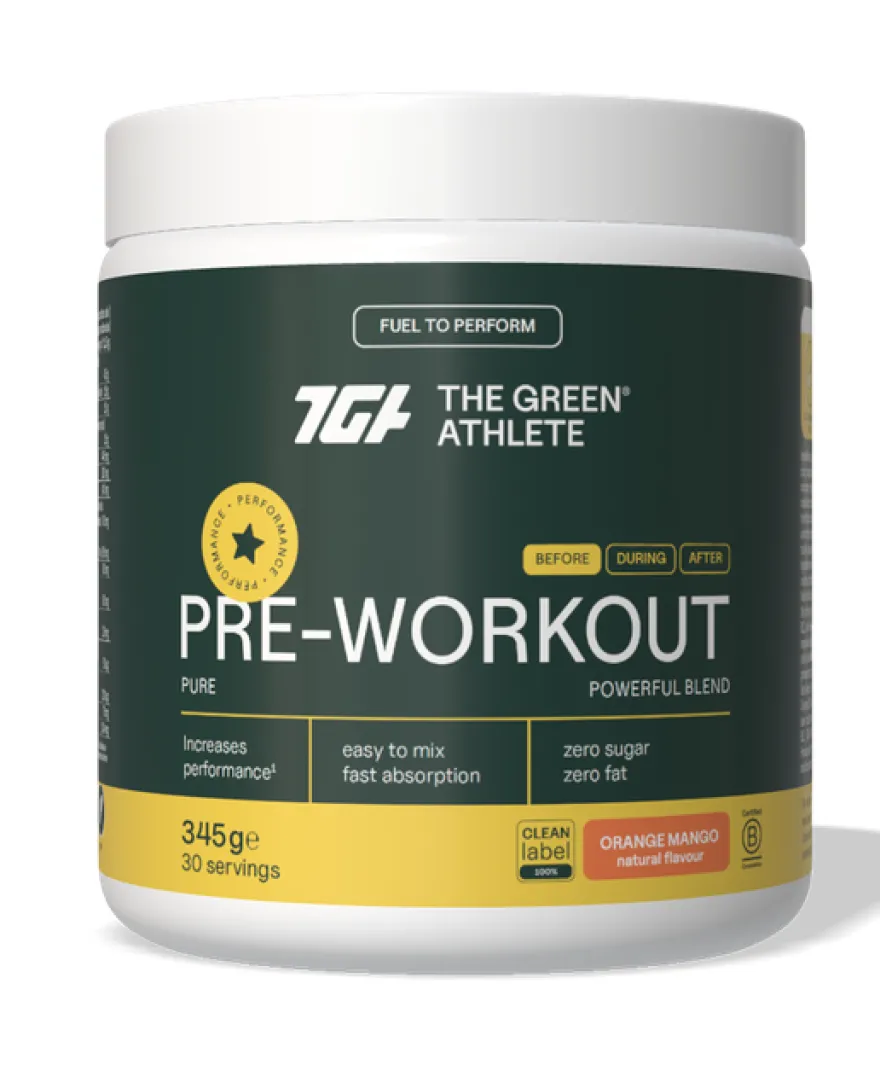 The Green Athlete Pre-workout Poeder (345 gr)