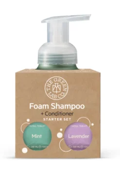 The Green Lab Co. Starter Set Shampoo Tabletten Lavender & Munt (3 stuks)