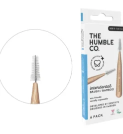 The Humble Co. Interdental borstel 0.60 mm blauw (6 stuks)
