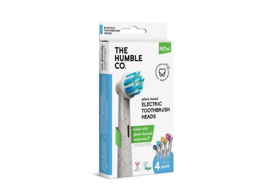 The Humble Co Opzetborstels Plantbased (4 stuks)