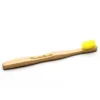 The Humble Co. Tandenborstel bamboe kids geel brush soft (1 stuk)