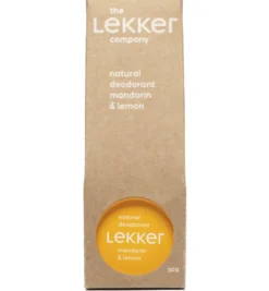 The Lekker Company Deodorant mandarijn & citroen (30 ml)
