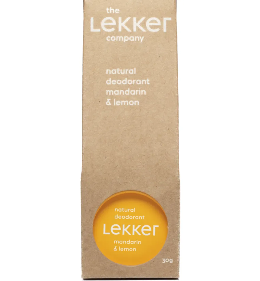 The Lekker Company Deodorant mandarijn & citroen (30 ml)