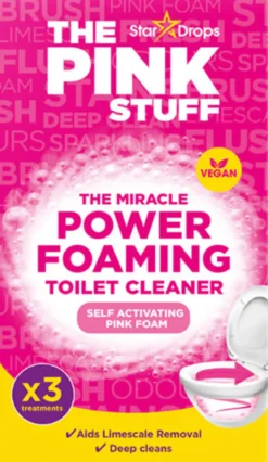 The Pink Stuff Foam Toilet Cleaner (3 x 100 gr)