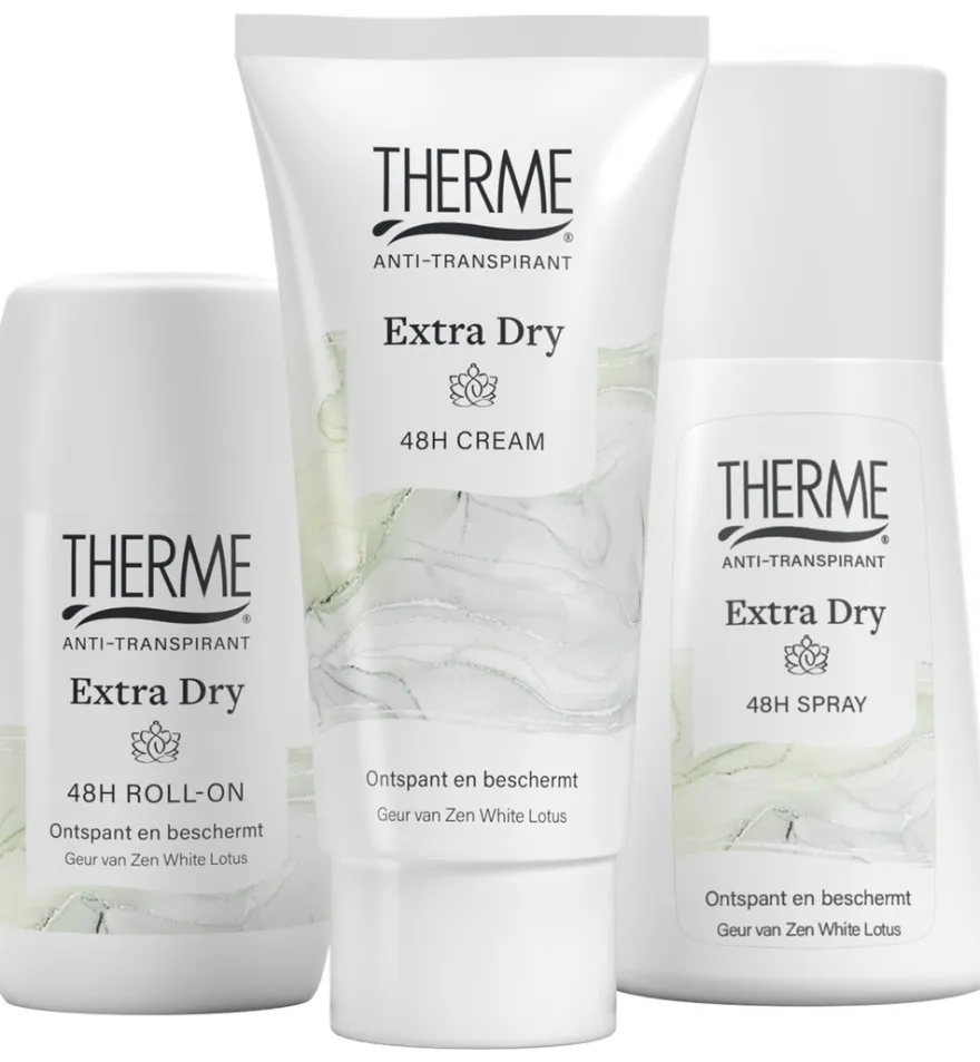 Therme Extra dry anti transpirant zen white lotus roller (60 ml)