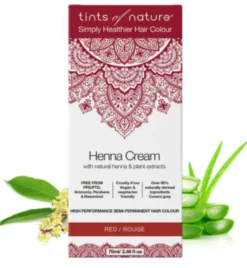 Tints Of Nature Henna cream red semi permanent (70 ml)