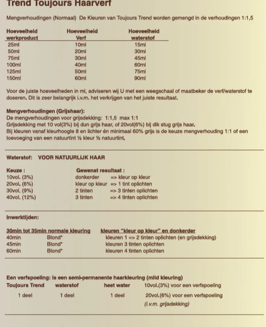 Toujours Trend Color 8.4 Light Copper Blonde (100 ml)