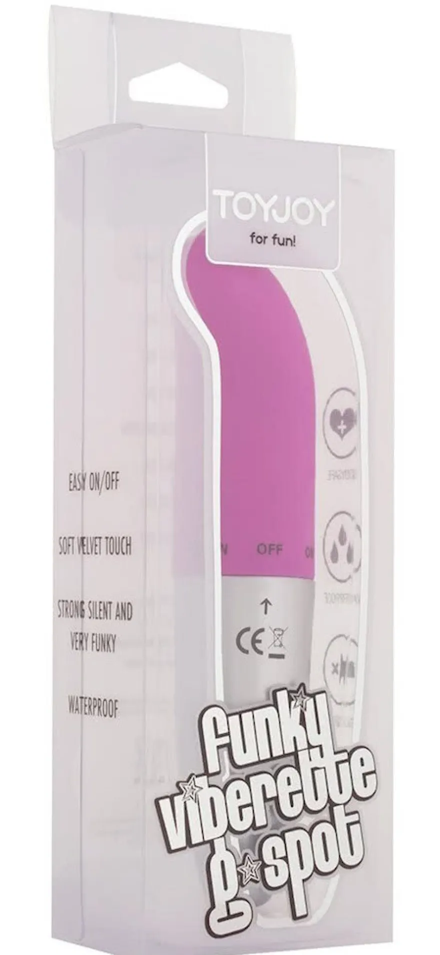 Toyjoy Funky Viberette G-spot Violet (1 stuk)