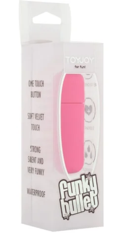 Toyjoy Vibrator Funky Bullet Pink (1 stuk)