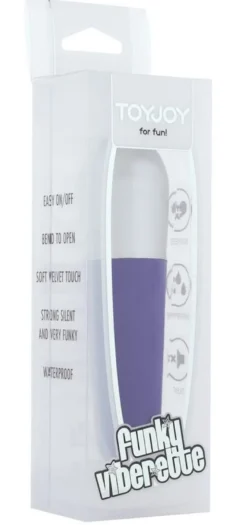 Toyjoy Vibrator Funky Viberette Purple (1 stuk)