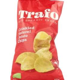 Trafo Ribbelchips gezouten (125 gr)