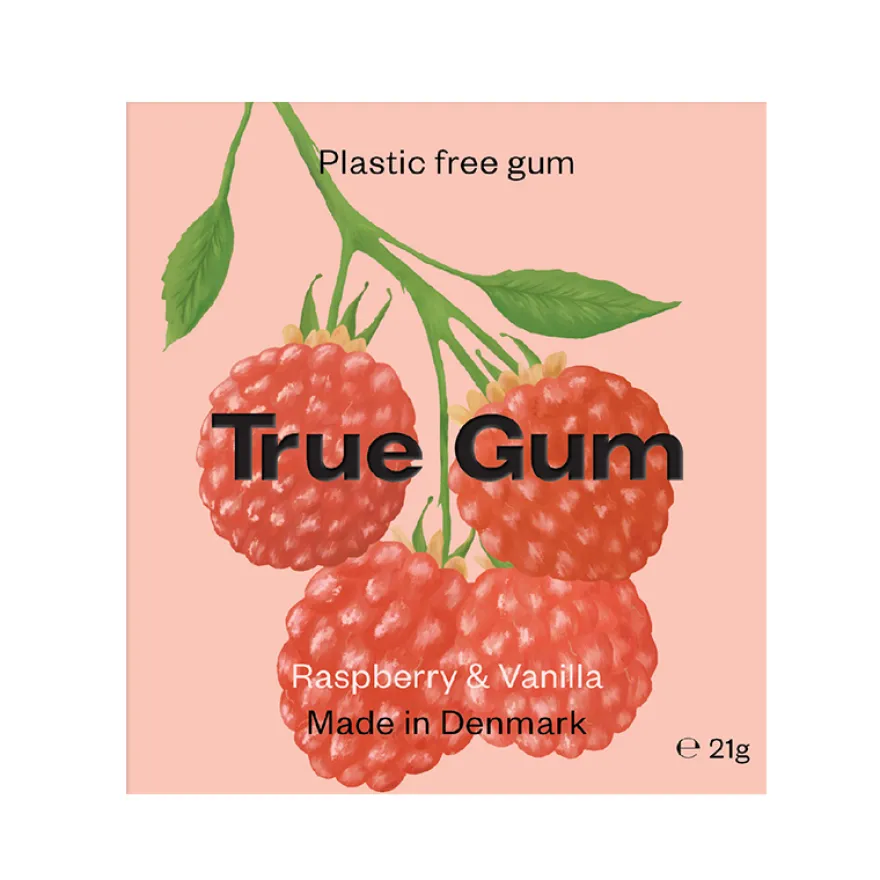 True Gum Raspberry & vanilla (21 gr)