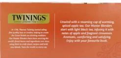 Twinings Apple, Cinnamon & Raisin Thee (25 zakjes)