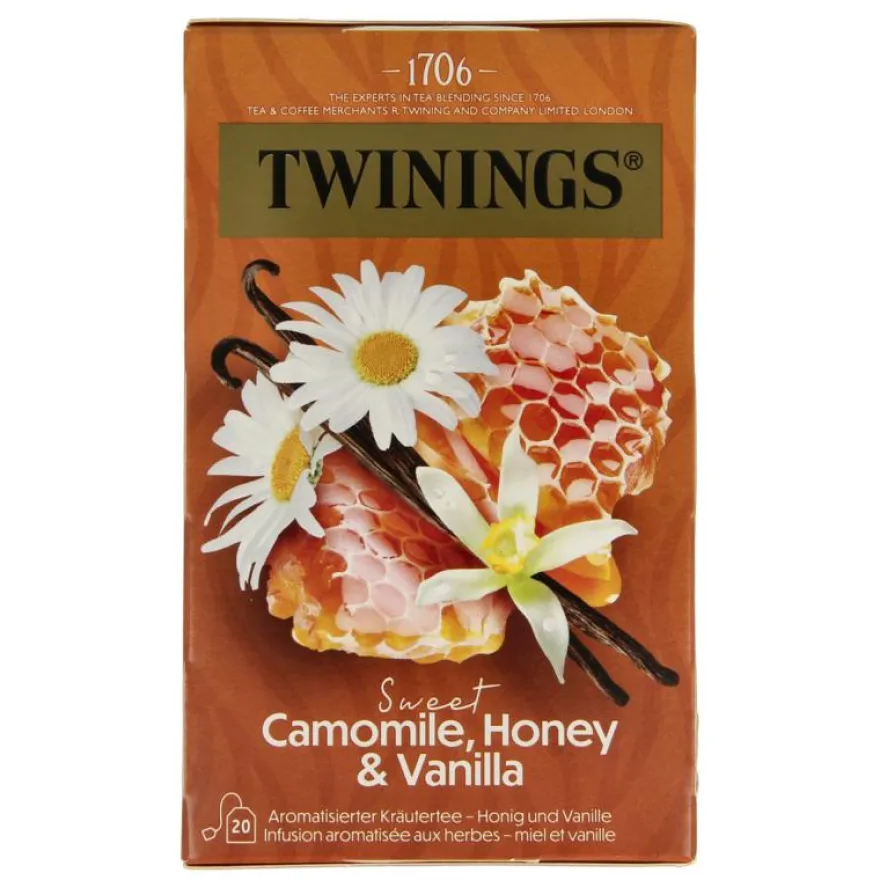 Twinings Kamille honing vanille (20 stuks)